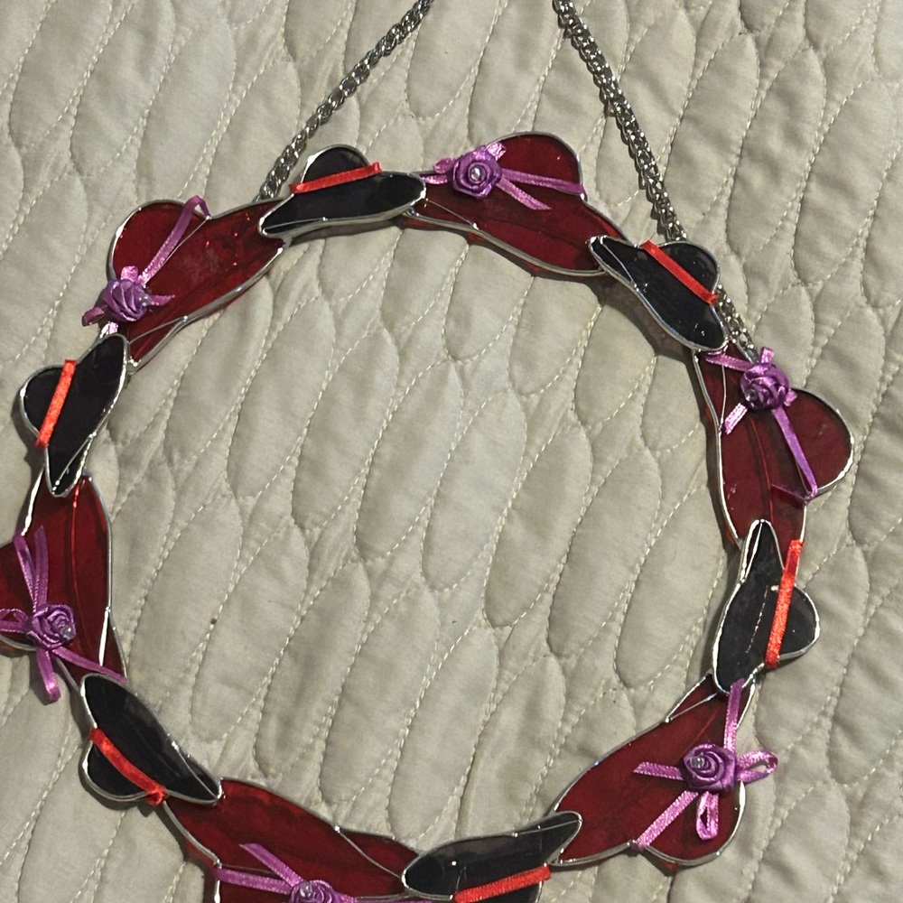 Stained Glads Hat Wreath